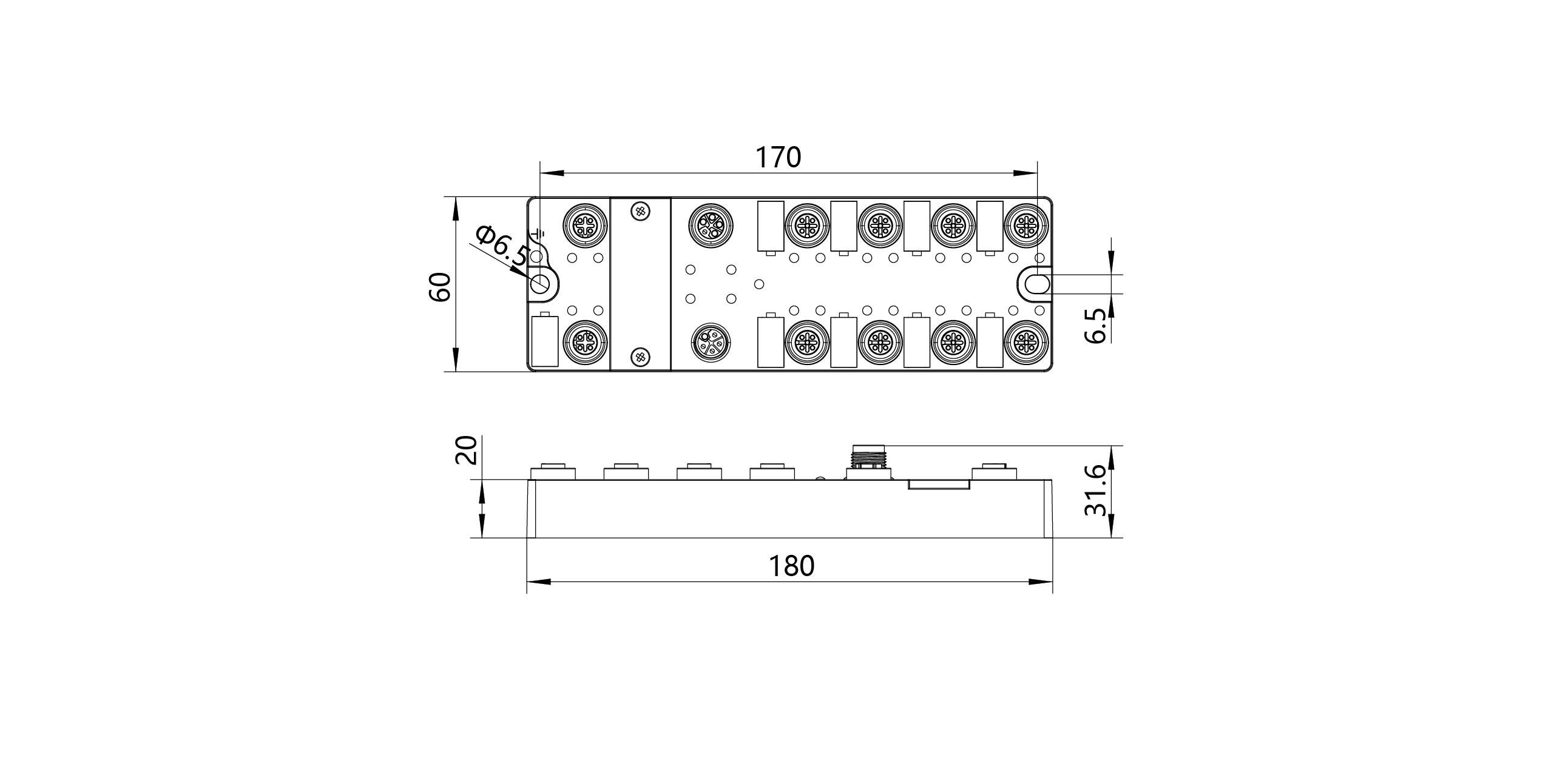 BNM1P12尺寸图