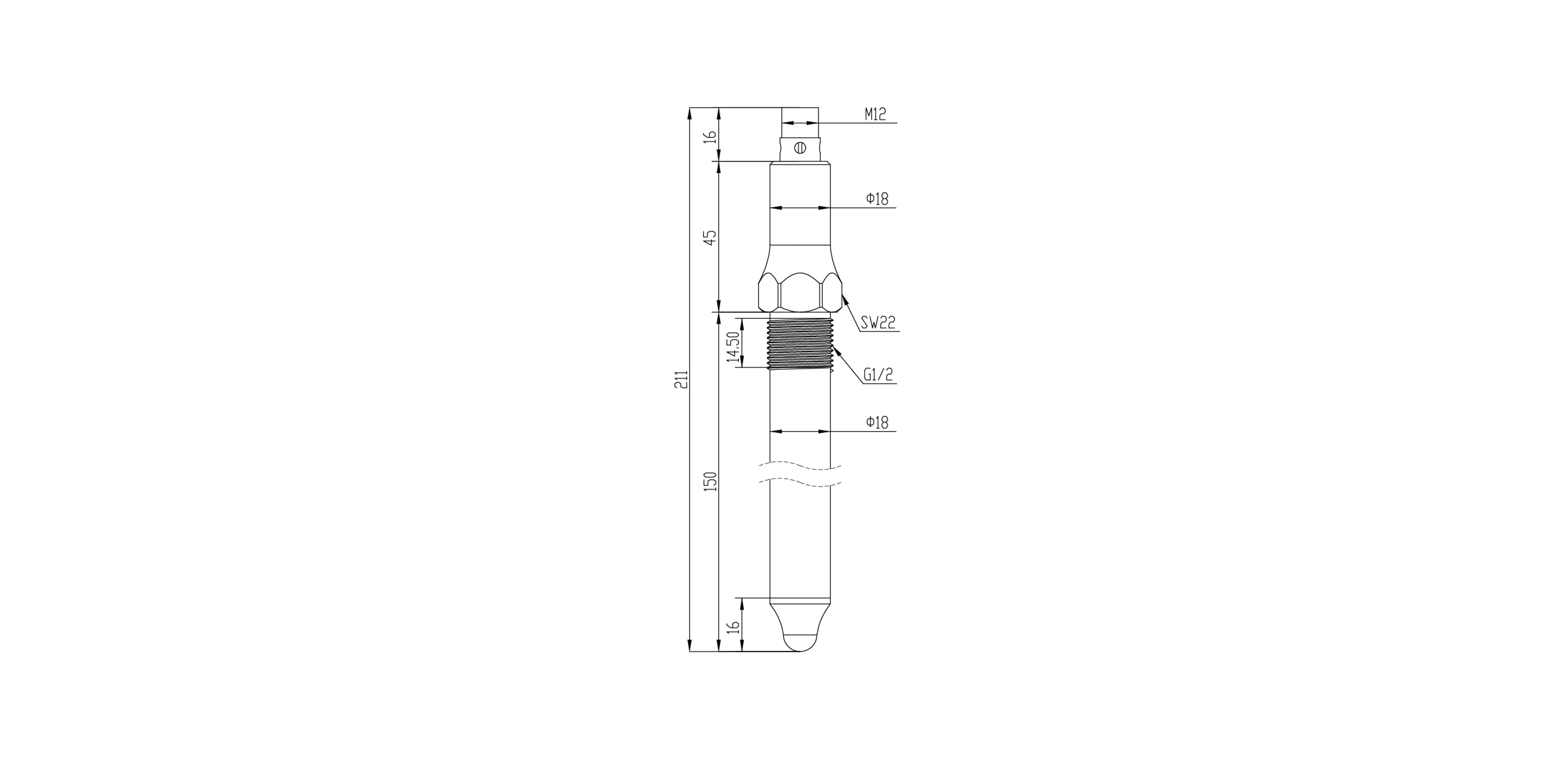 BLM1N3A - 150尺寸图